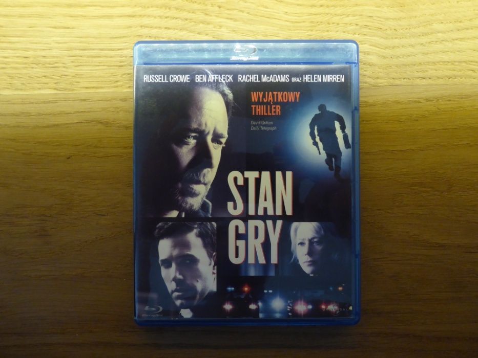 Stan gry Blu-ray