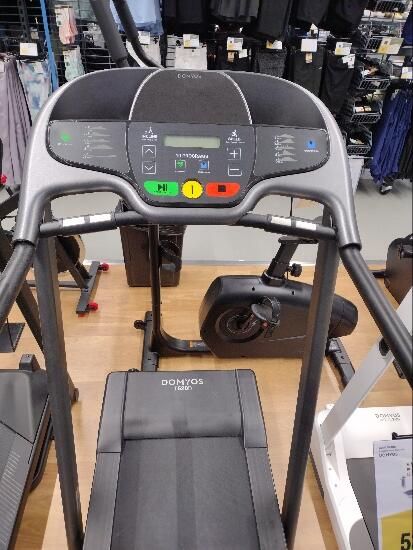 Passadeira de corrida dobrável 13km/h, T520B garantia Decathlon