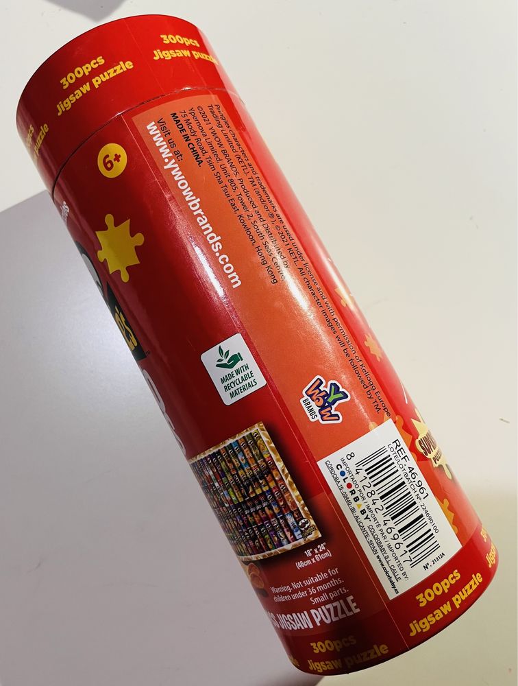 Puzzle Pringles 300pcs Novo
