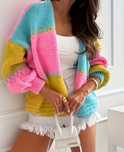 Sweter kardigan oversize kolory