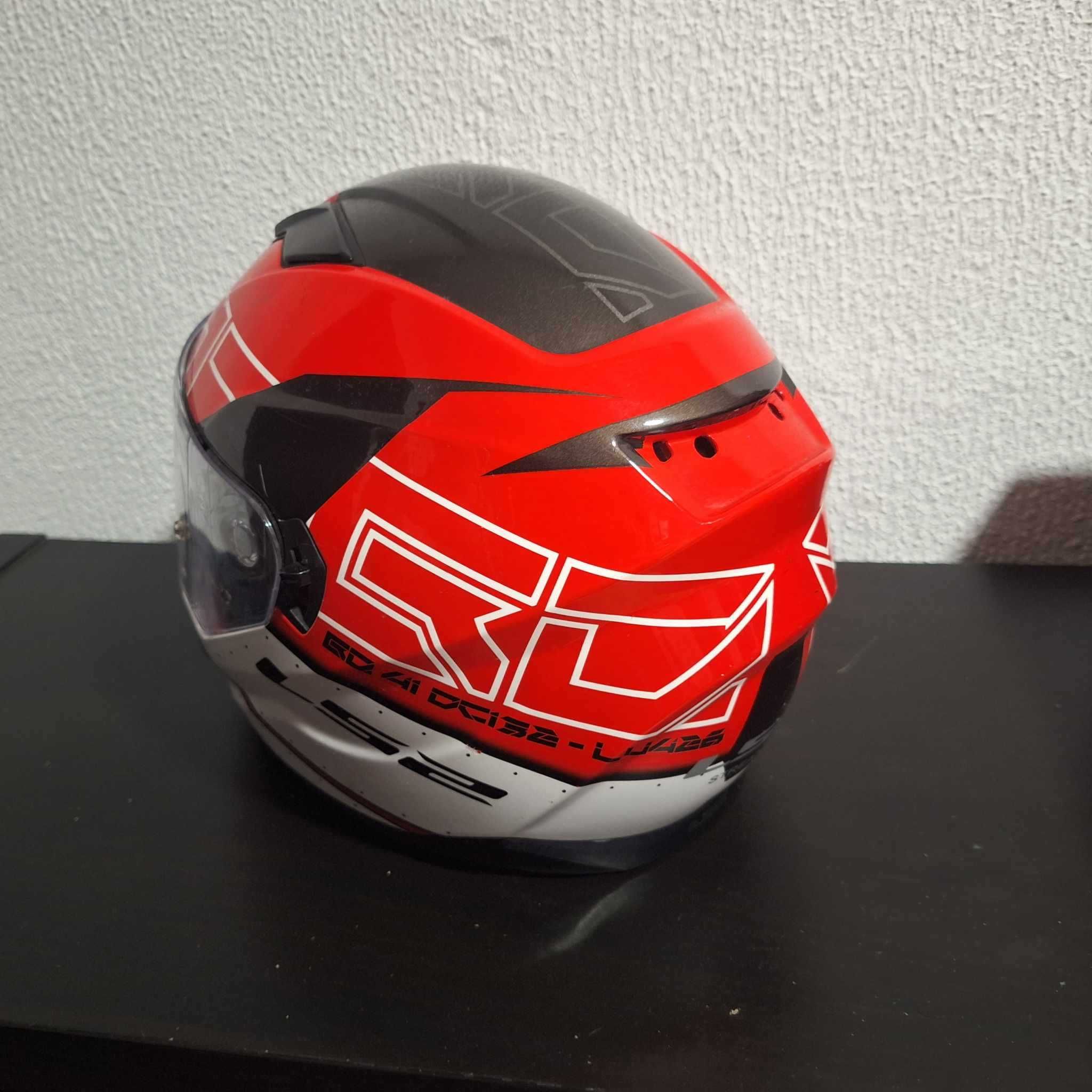 Capacete LS2 FF320 Vermelho M