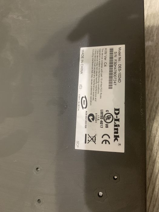 Коммутатор D-Link