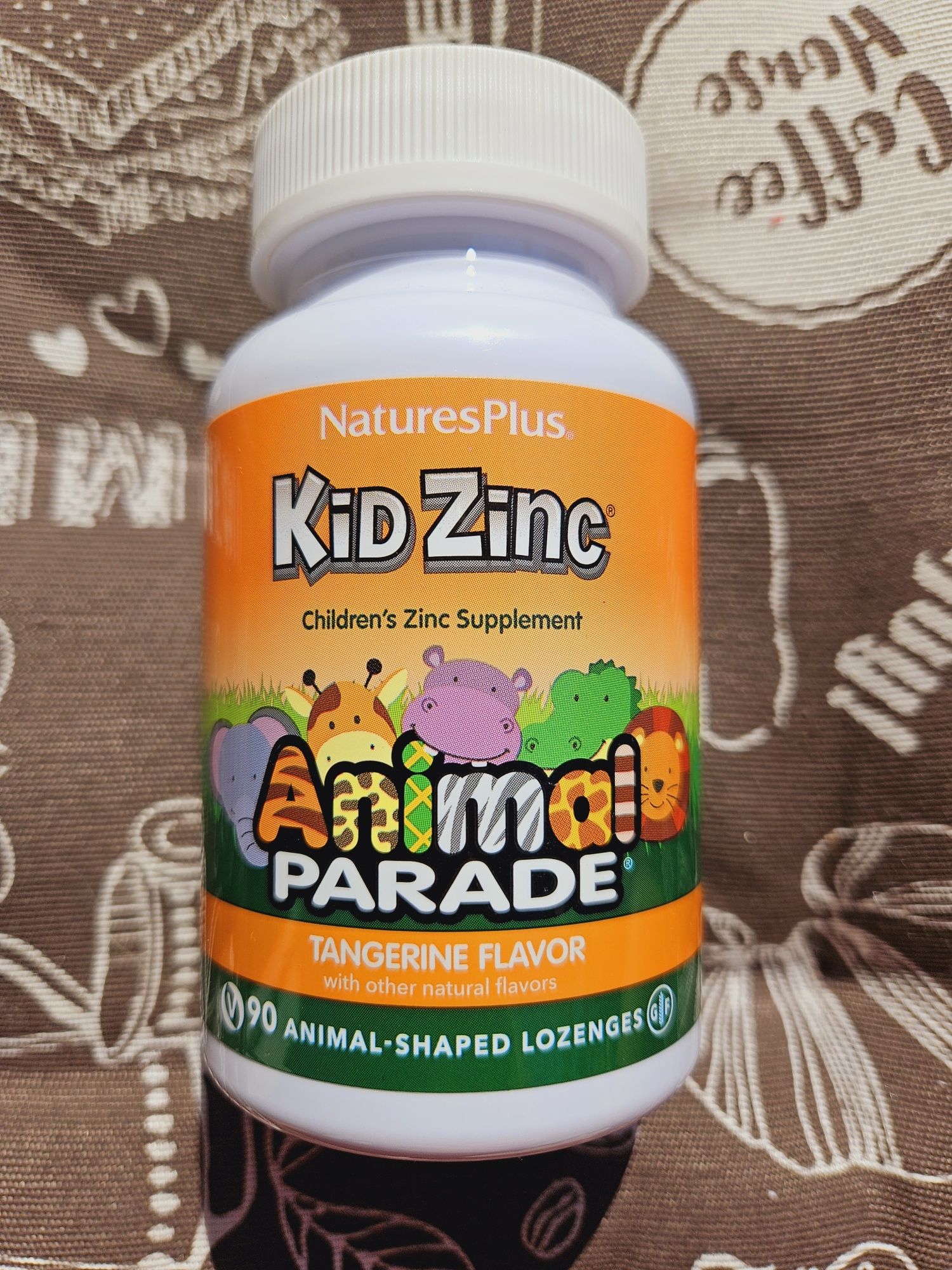 Animal Parade Kid Zinc дитячий детский цинк для дітей 90 шт
