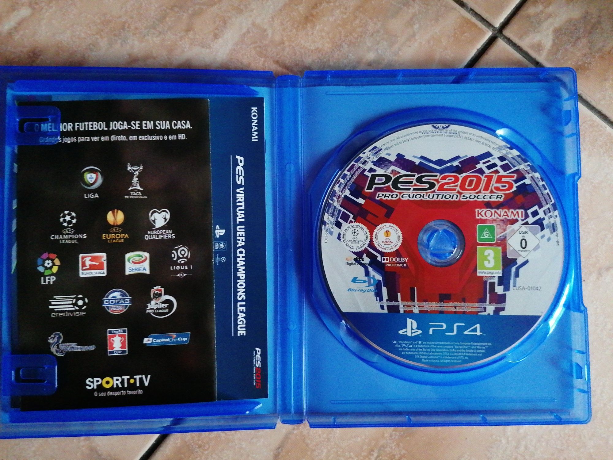 Jogo.   Pes 2015