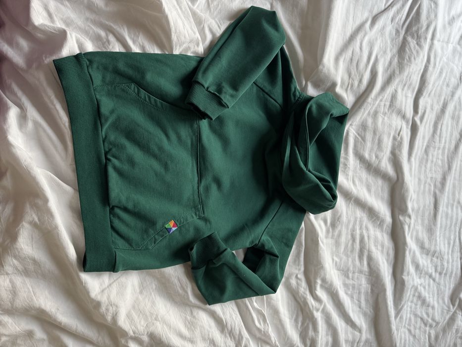 My basic bluza z szalem 110-116