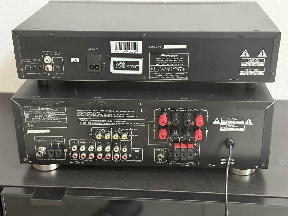 Amplituner Pioneer VSX-505 RDS z pilotem