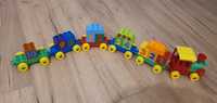 Lego duplo pociąg cyferki 1-10. wagoników 5 + ciufcia