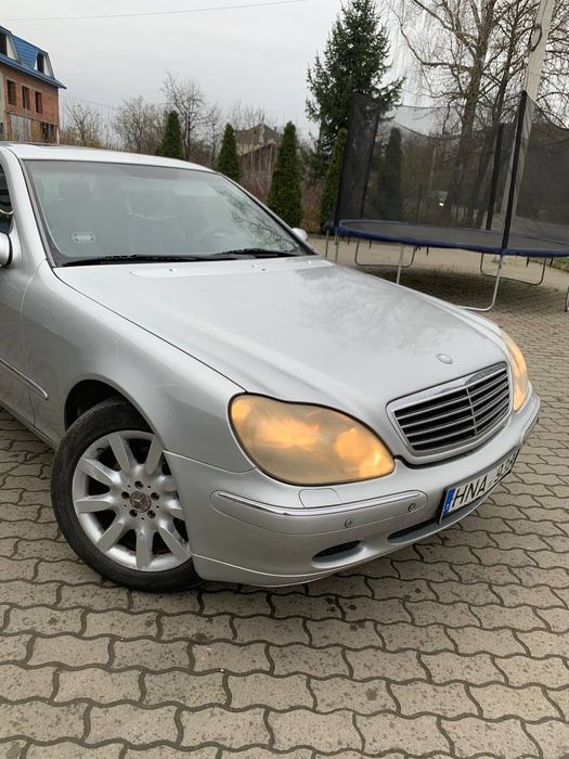 W220 3.2 автомат газ чорна шкіра