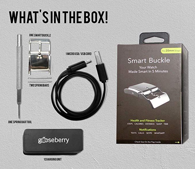 Gooseberry smart buckle Relógio Inteligente Gadget Novo