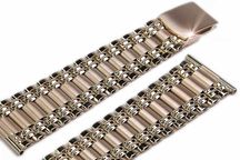 Złota 14k bransoleta do zegarka 31,4g czerwone złoto NAJ!!! mbw006r K