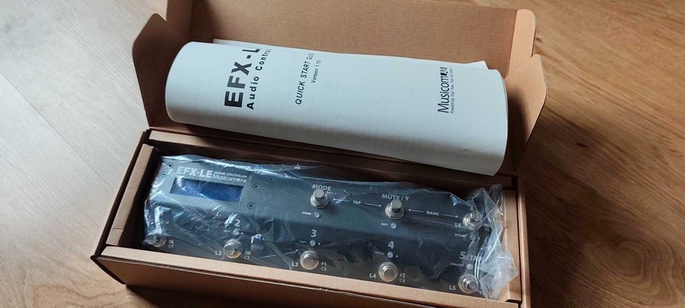 Musicomlab Musicom lab EFX-LE sterownik looper switcher