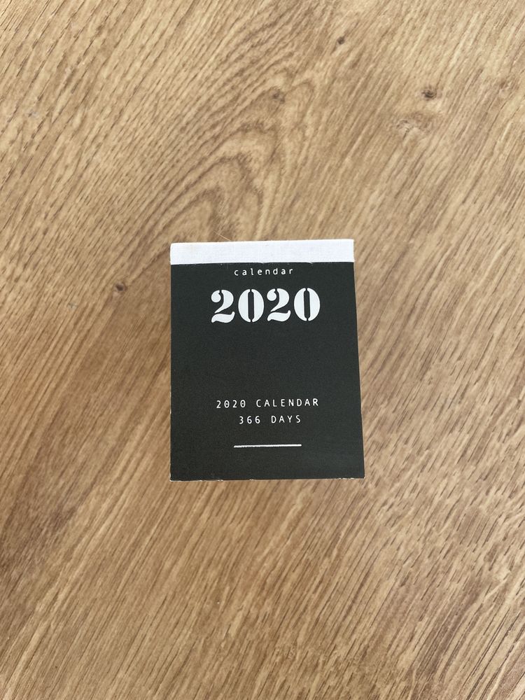 Mini kalendarz 2020 (do scrapbookingu)