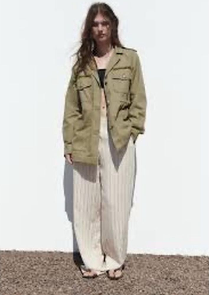 джинсова сорочка  куртка Zara