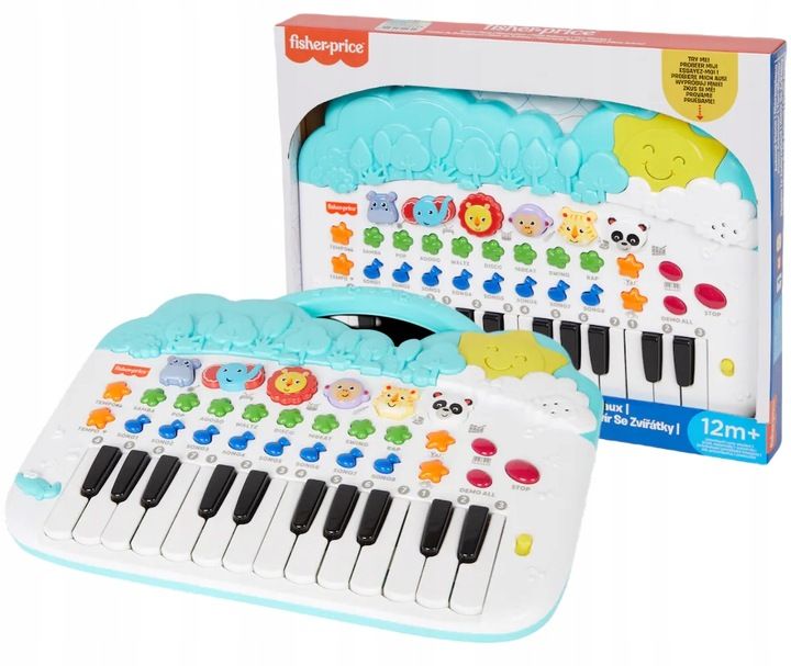 Pianinko Dla Dzieci Fisher-price Zwierzątka