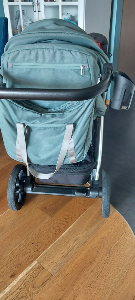Wózek 2 in 1 Baby Design Bueno turkusowy