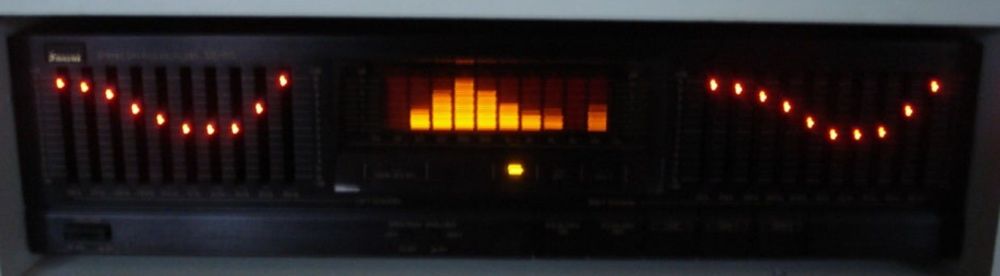 Sansui SE 80 korektor, graphic equalizer