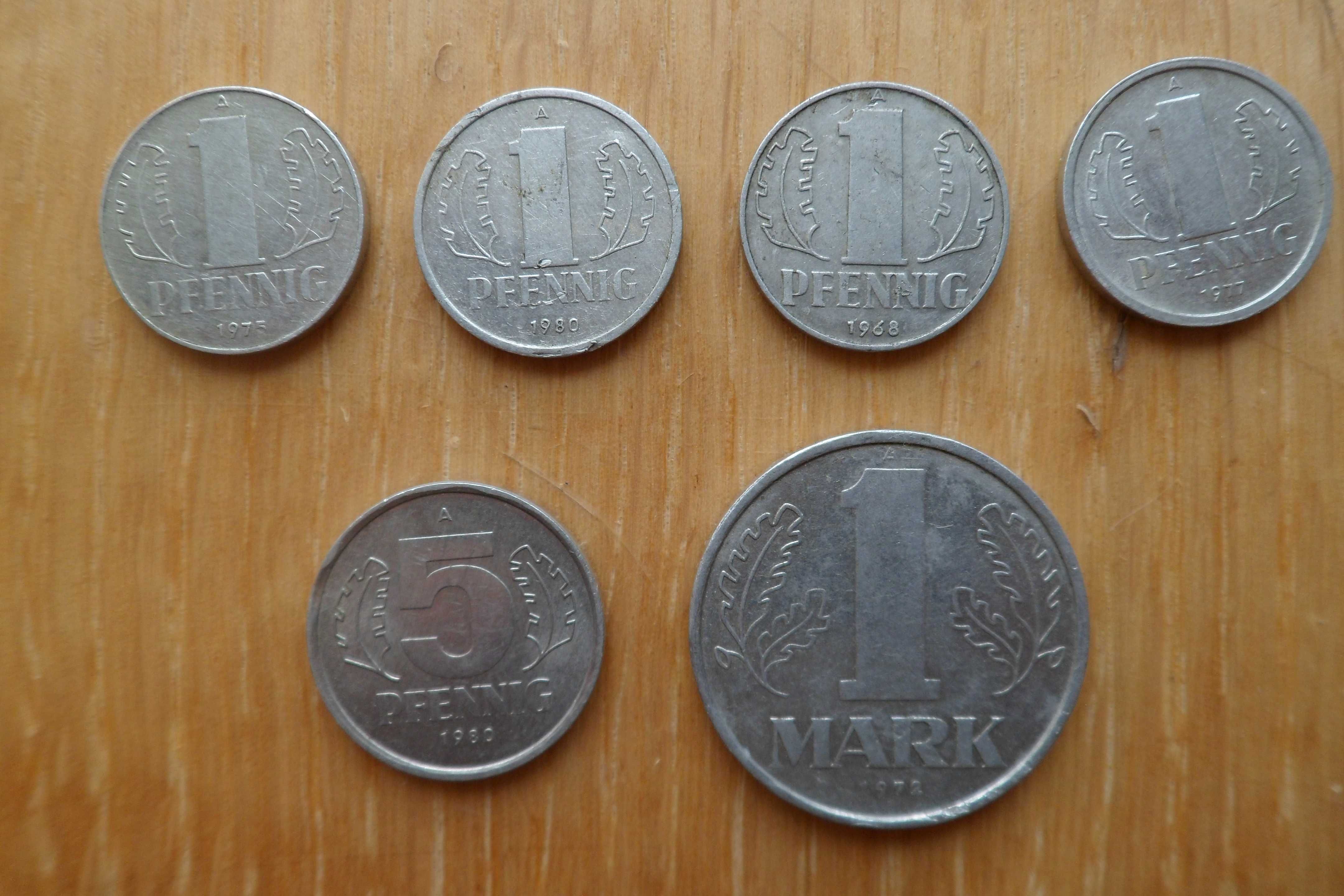 Монеты 3 Рейха, ГДР, Польша
