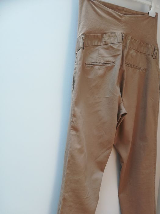 Spodnie chinosy Ciążowe H&M Mama 38 M