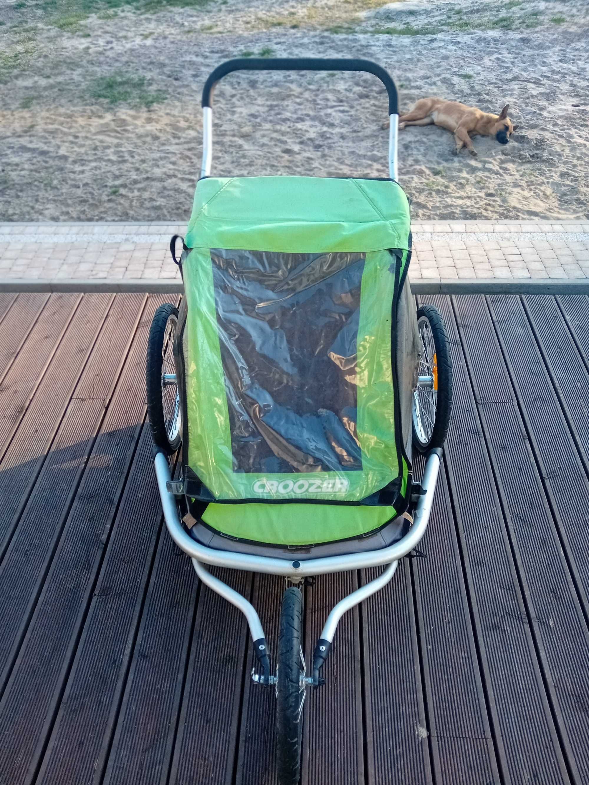 Przyczepka rowerowa Croozer Kid 2 podwójna
