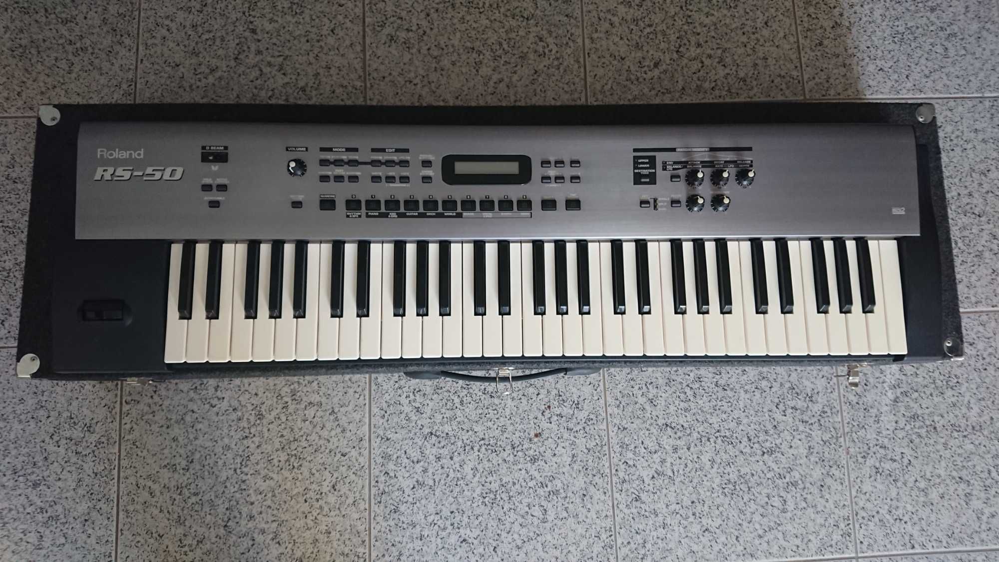 Teclado sintetizador Roland RS-50