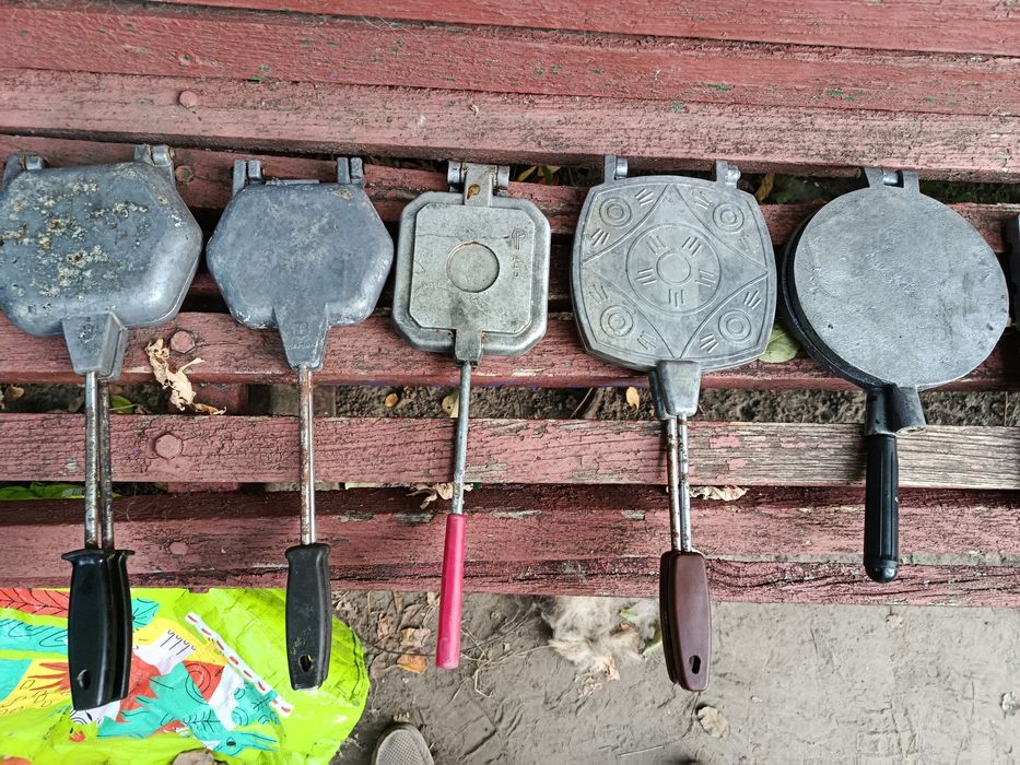 Форми для печива, цукерок, горішниця ведмедики вафельниця СССР