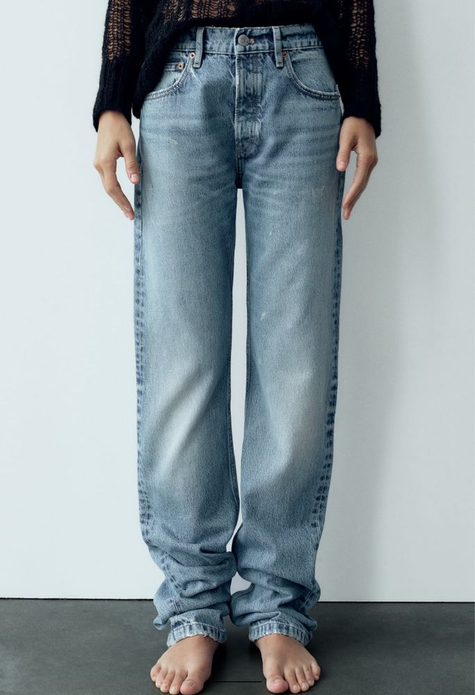 ZARA жіночі джинси 38-40 та 46-48