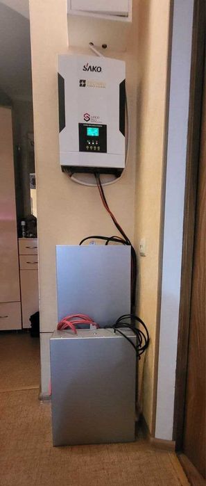 ДБЖ Гібридний інвертор Sako Sunon-e 3kVA + Акумулятор від Tesla 3.6 кВ