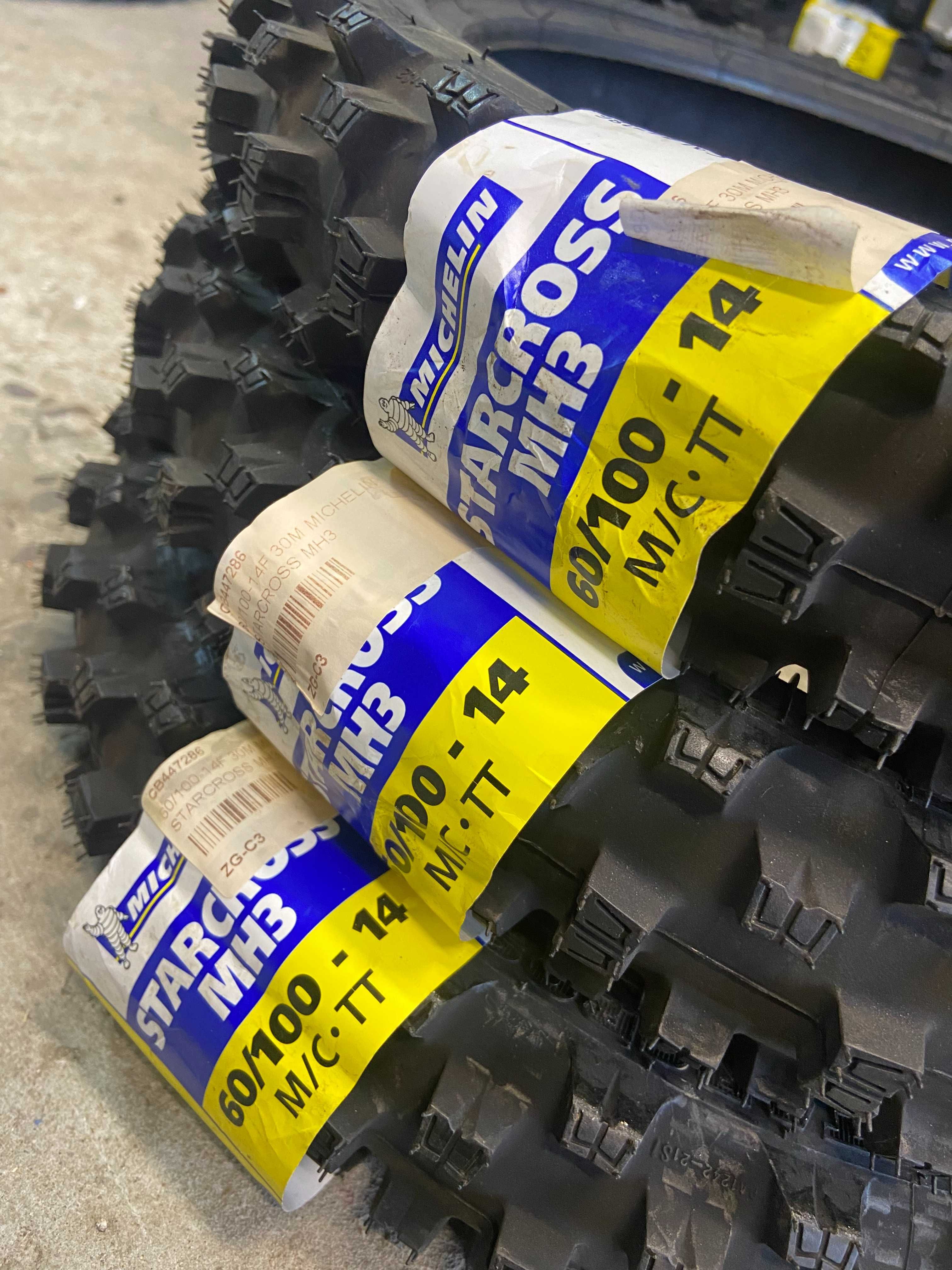 Opony cross enduro 18 19 21 dętka 10 mousse tublis 12 14 16