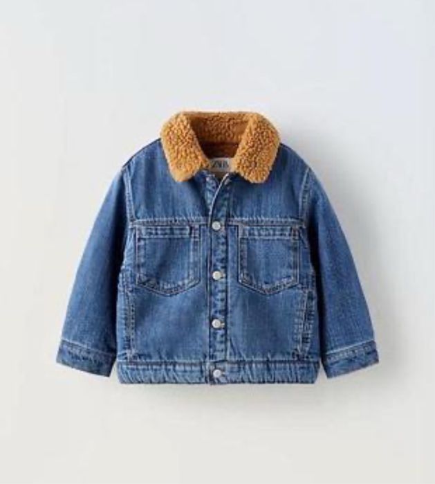 Куртка Zara шерпа  116