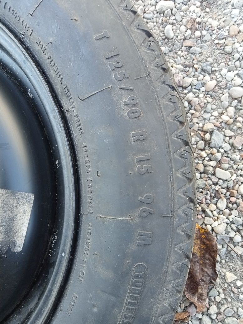 Koło dojazdowe 4x114 3.50Bx15H2 125/90R13 96M