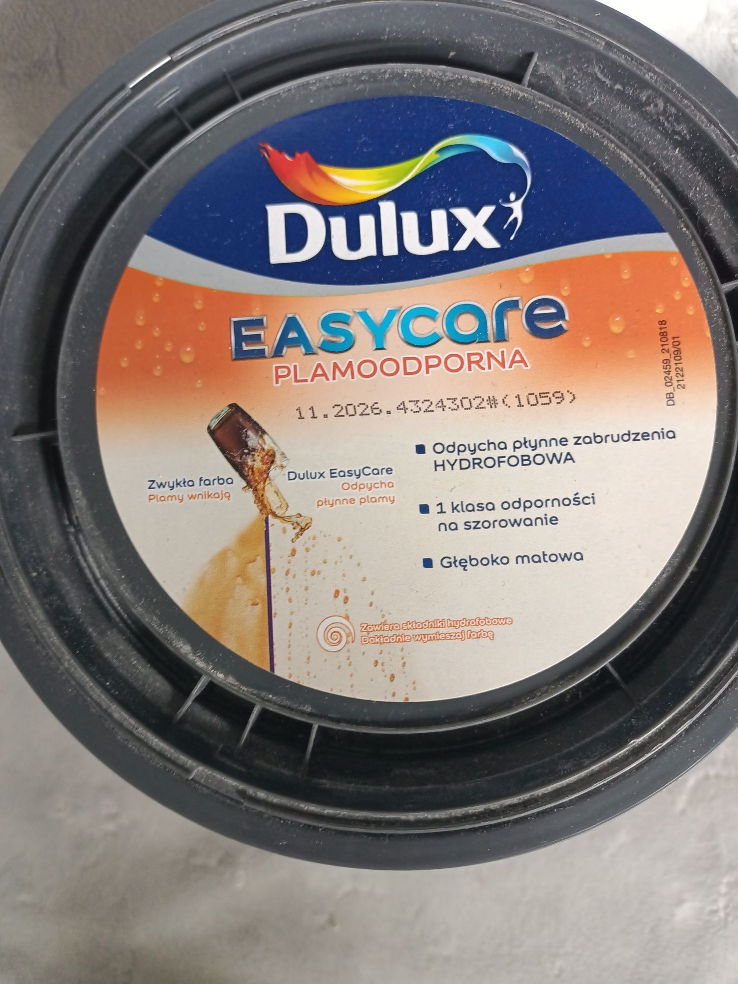 farba Dulux easycare bezbłędny błękit 2.5l