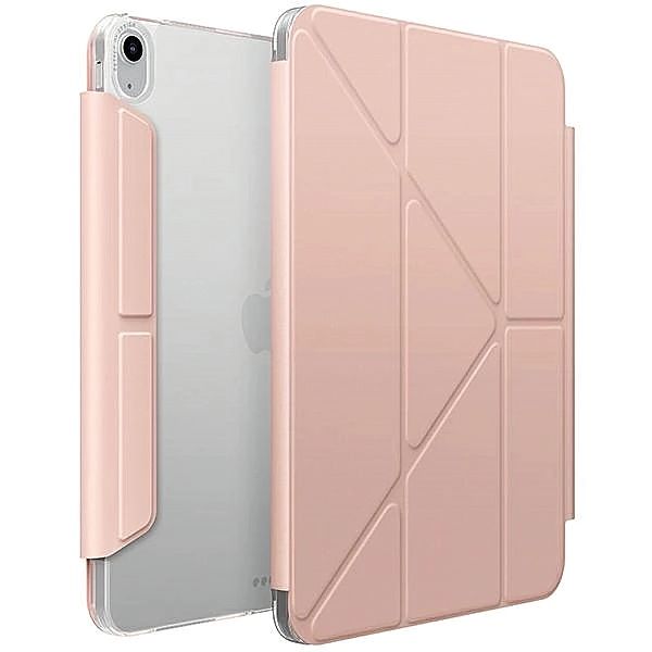 Etui UNIQ Camden Click na iPad Air 13" 2024 - różowe