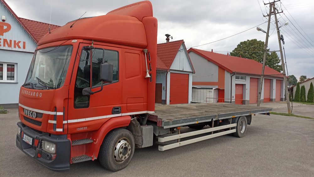 Iveco Eurocargo laweta 2004r.+ przyczepa tandem