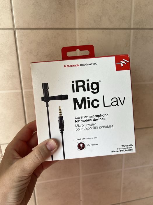 Мікрофон петличка iRig Mic Lav