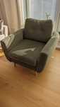 OptiSofa Fotel Harris - Pianka HR premium Moss