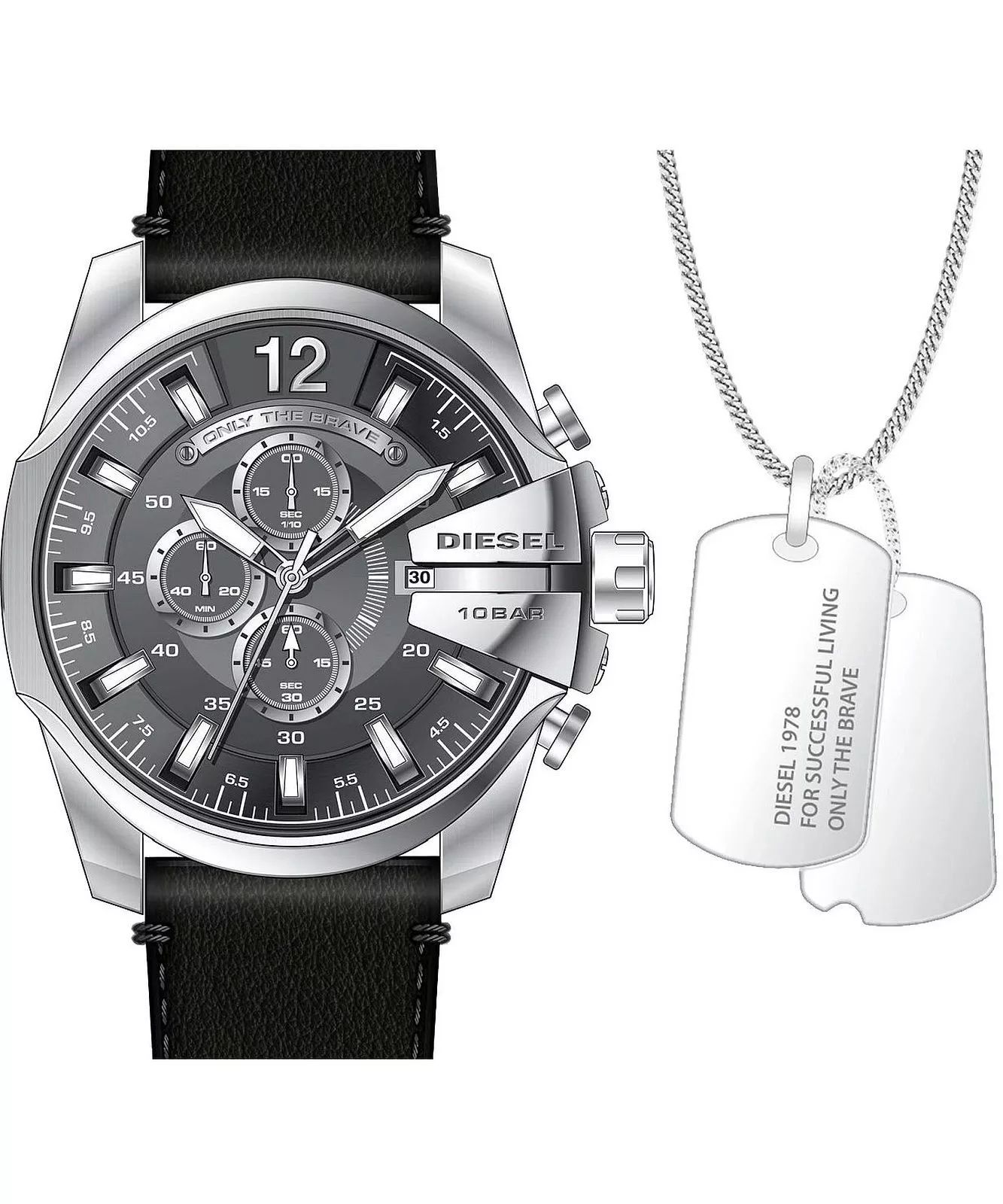 NOWY! Diesel dz4559 mega chief set