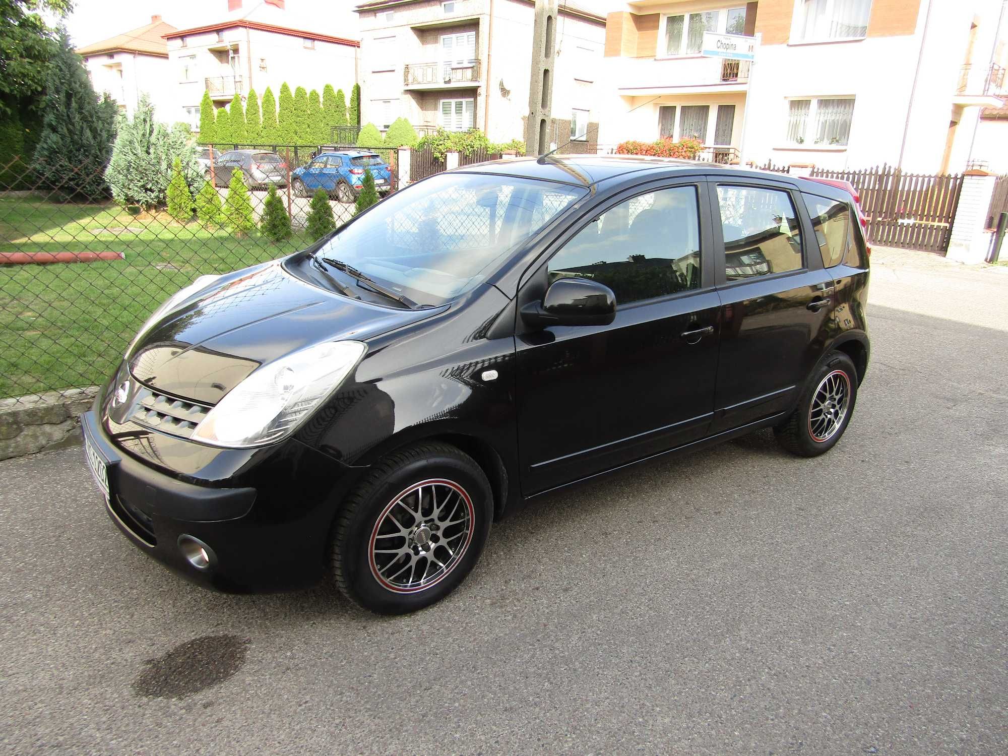 NISSAN NOTE 1,4 benz.2007r.Bardzo ładny.