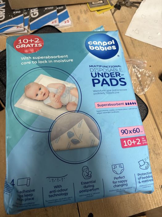 Podkłady higieniczne canpol 2 opakowania