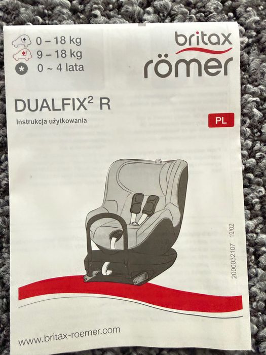 Fotelik samochodowy Romet Dualfix 2R