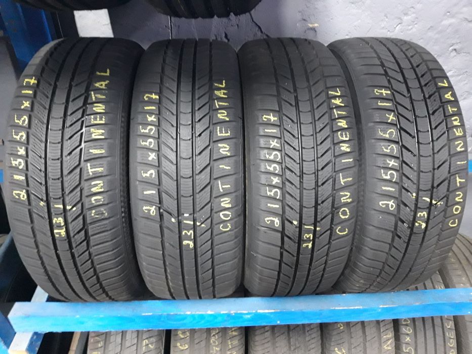 Комплект зимових шин Continental 215/55R17