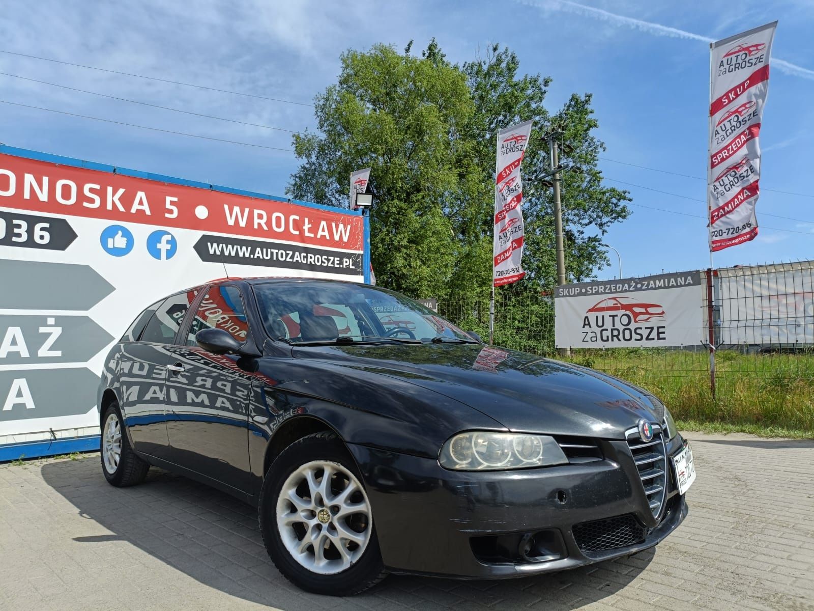 Alfa Romeo 156 1.9 Diesel//Polift//Skóry//Alufelgi//Zadbane//Zamiana