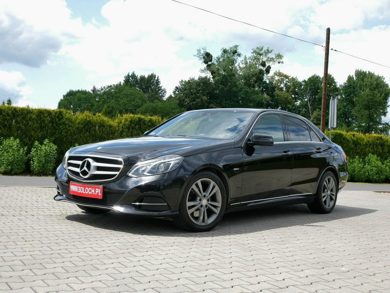 Mercedes-Benz Klasa E 2.15D BTec Hybrid 231KM [Eu5] Sedan -Automat -Skóra -Navi -Full LED