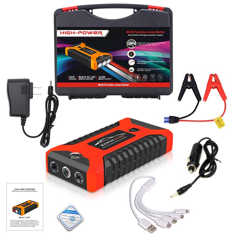 Z754 Booster Arrancador Baterias Profissional 12v 20000mah Lanterna