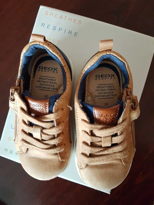 кроссовки кеды #Geox для мальчика натурал.кожа 21 22 28  размер
