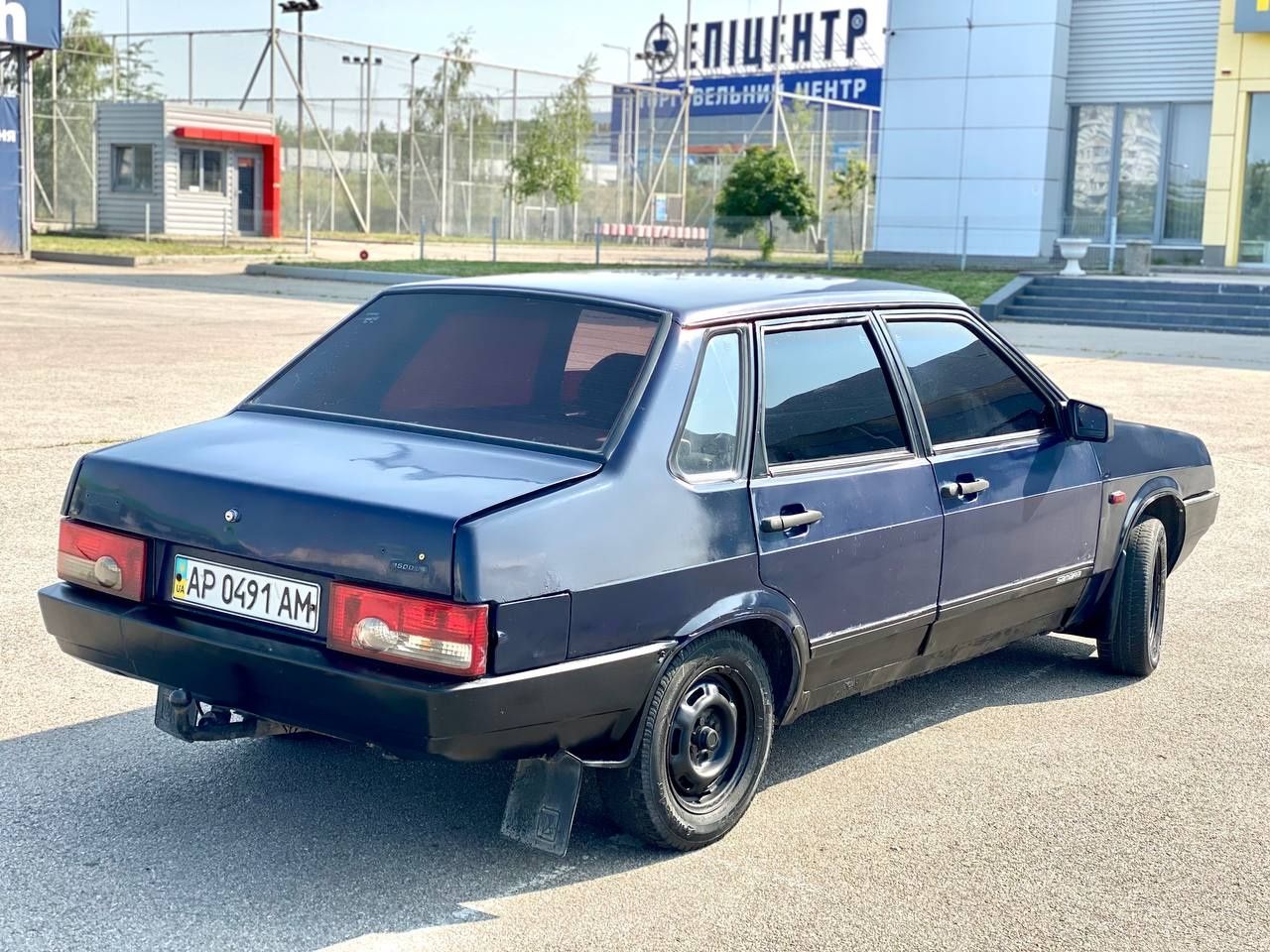 ВАЗ 21099 на полном ходу 2001 двигатель 1,5