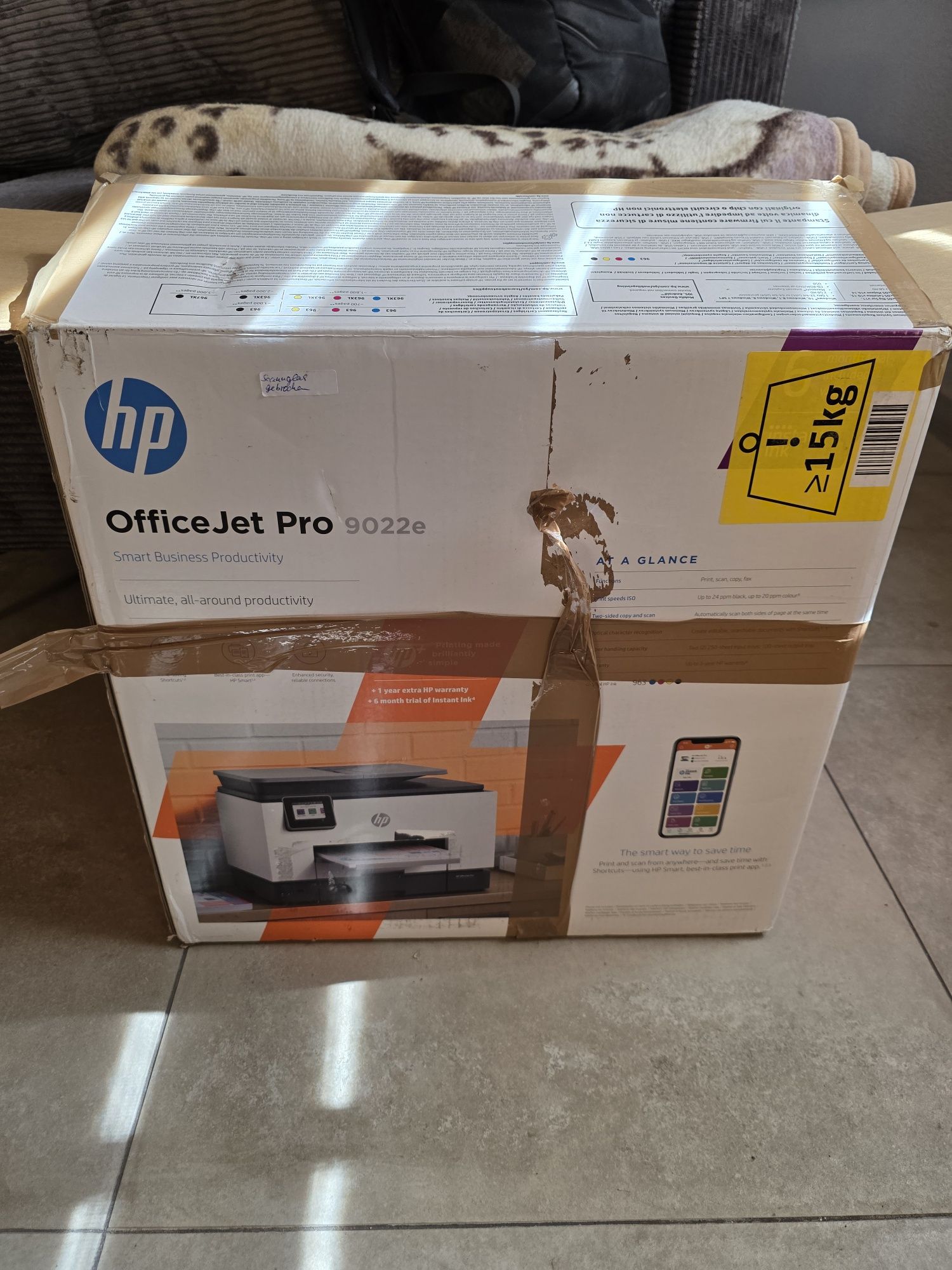 Hp officeJet Pro 9022e drukarka