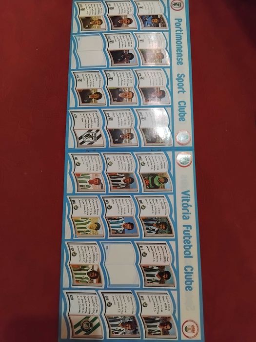 Coleção de cromos Bola ao Centro