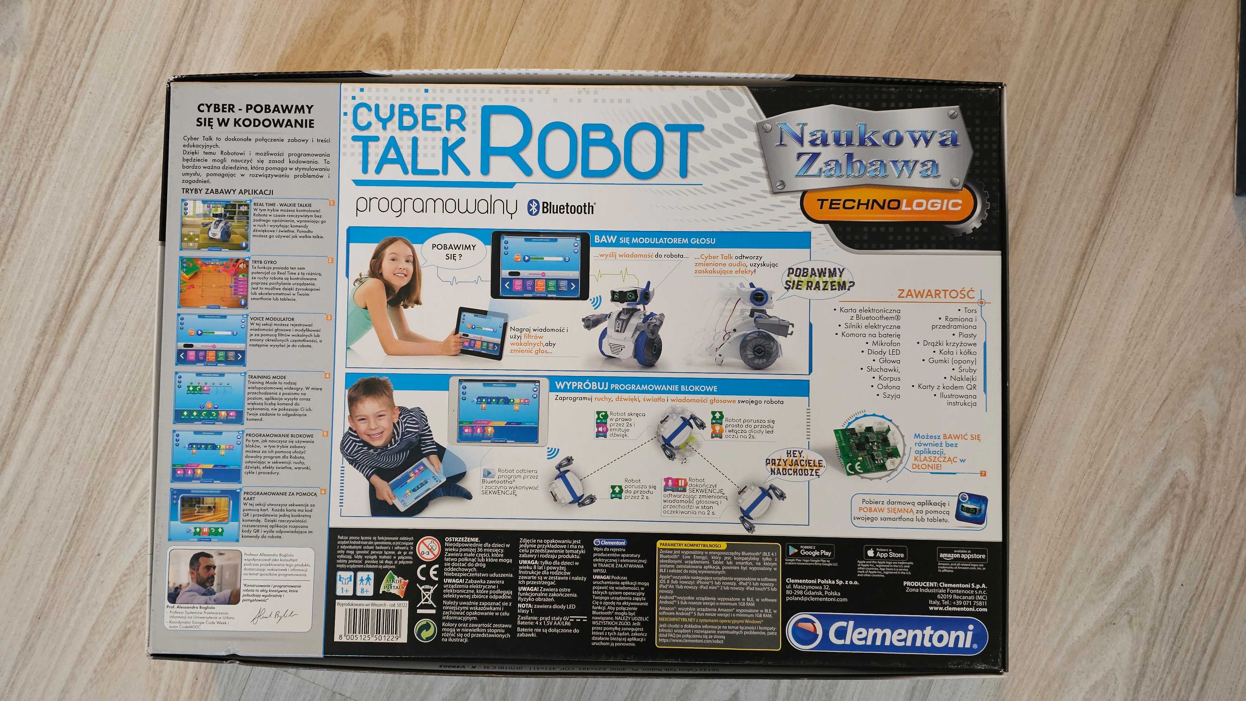 Cyber Talk Robot Clementoni