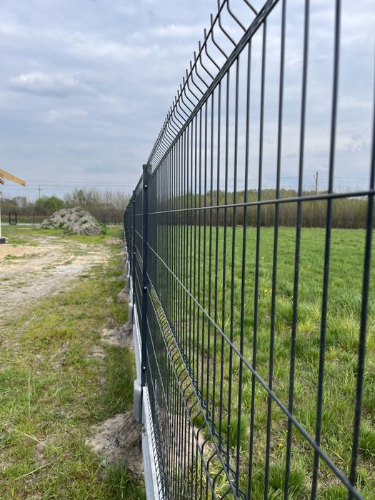 Ogrodzenie Panelowe3D kompletne. Betonowe, metalowe, podmurówki