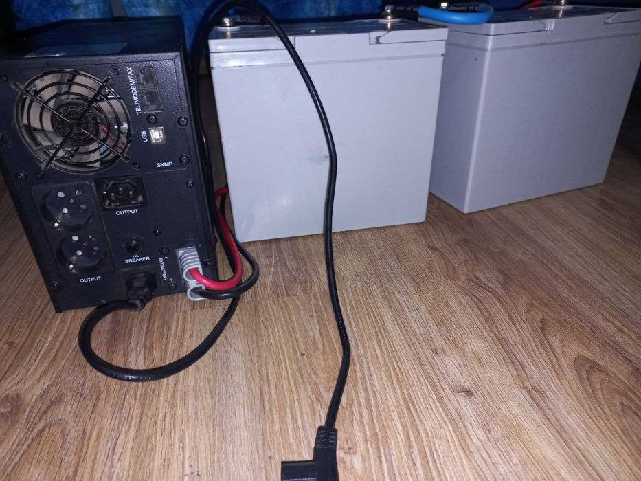 2 акумулятори agm lpm mg 12v - 55ah і джерело бж 2e ps1000L